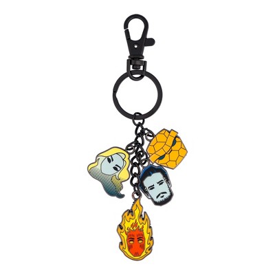 SalesOne LLC Marvel Studios The Fantastic Four: First Steps Character Charms Keychain