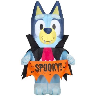 Airblown-Bluey in Vampire Costume-SM-Bluey