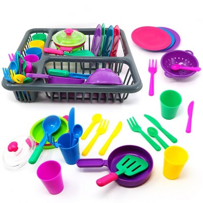 Big Mo's Toys Pretend Play Dishes Playset - 28 Piece