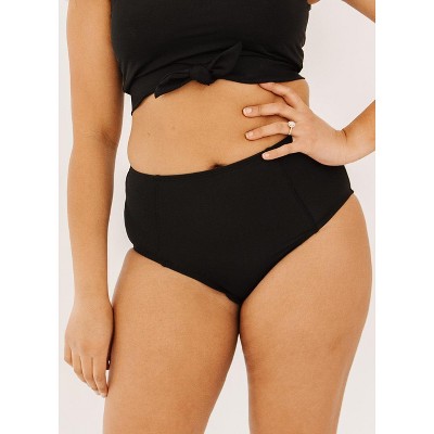Black High-Waist Bottoms