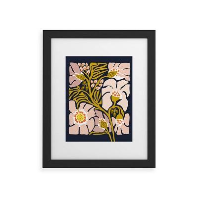 Deny Designs DESIGN D'annick Backyard Flower Modern Floral Art Print