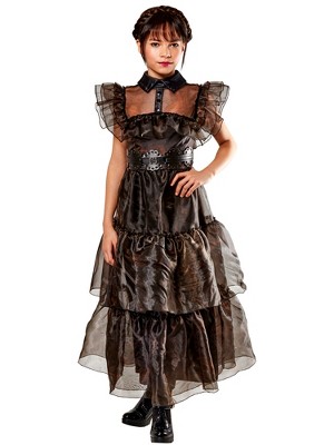 Rubies Wednesday Addams Nevermore Academy Rave'n Dance Girl's Costume