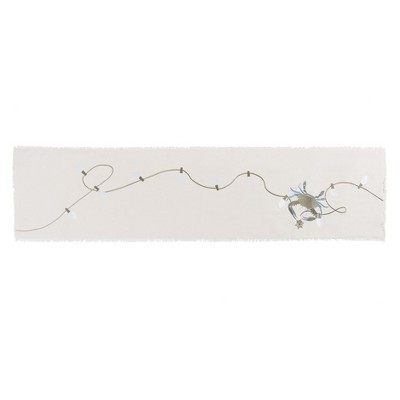 RightSide Designs Santa Claws Holiday Crab Table Runner