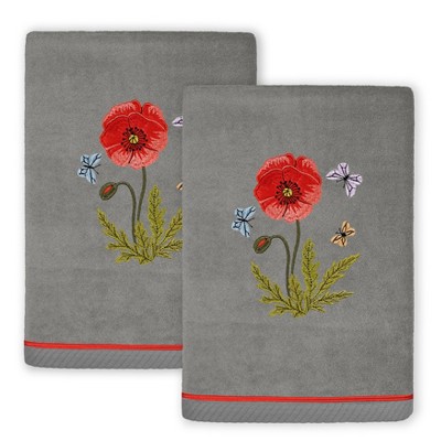 Polly Design Embellished Towel Set - Linum Home Textiles