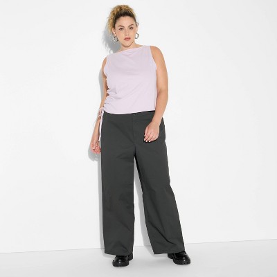 Women's Mid-Rise Chino Pants - Wild Fable™