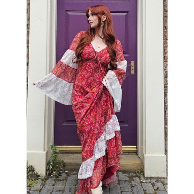 GUNNE SAX by ModCloth Josephina Bell Sleeve Dress - Limited Edition