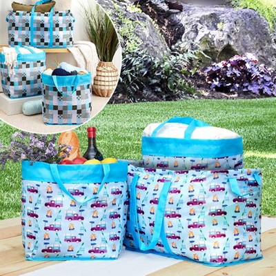 The Lakeside Collection 3-Pc. Everyday Storage Bins - Americana