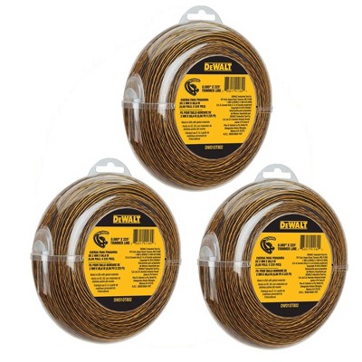 Dewalt 3 Pack Of Genuine OEM Replacement Trimmer Line - DWO1DT802-3PK