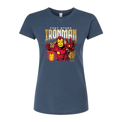Women's - Marvel - Iron Man Tony Stark Fitted Graphic T-Shirt