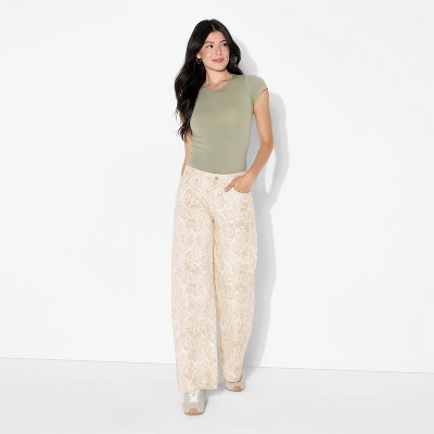 Women's Low-Rise Baggy Jeans - Wild Fable™