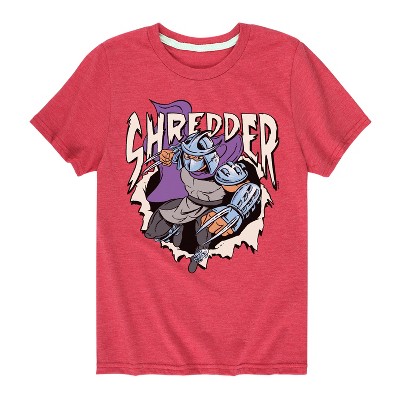 Boys' - Teenage Mutant Ninja Turtles - Shredder Short Sleeve Graphic T-Shirt