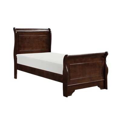 Twin Size Platform Bed with Headboard for Bedroom
