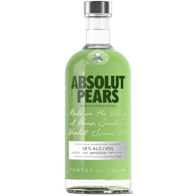 Absolut Pear Vodka - 750ml Bottle