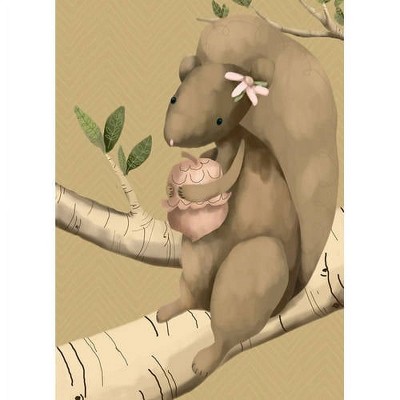 Oopsy Daisy's Sally Squirrel Canvas Wall Art - Size 10x14