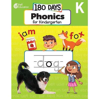 180 Days(tm) Phonics for Kindergarten - (180 Days of Practice) by  Carol Gatewood & Carol Huey-Gatewood (Paperback)