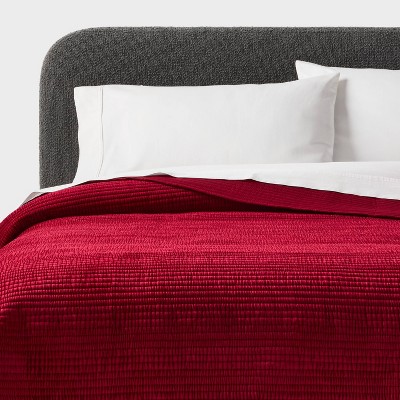 Ruched Velvet Quilt - Threshold™