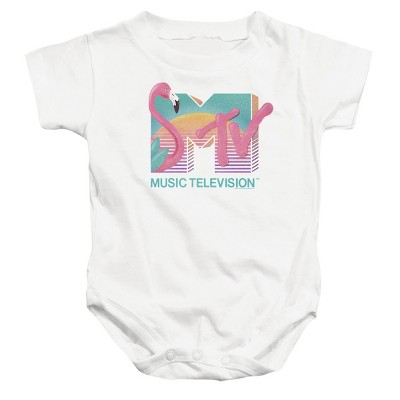 Baby Mtv Flamingo Logo Infant Bodysuit