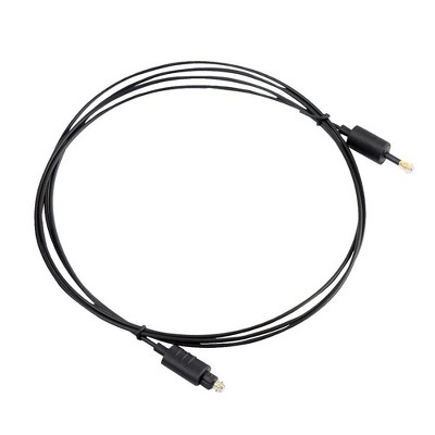 Pyle 6 Ft Mini-Toslink to Toslink Optical Digital Audio Cable - PDOC6