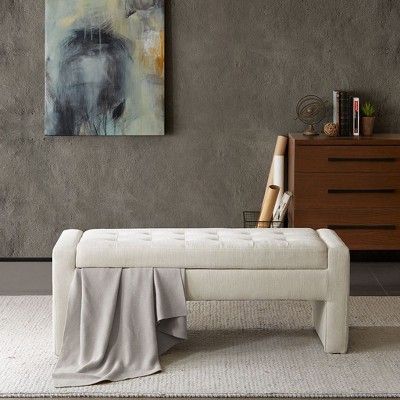 NicBex Storage Bench Ottoman with Storage Large Capacity Storage Bench for Bedroom and Entryway