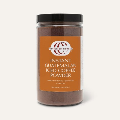 Civilized Coffee Instant Iced Coffee Powder Guatemalan