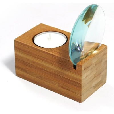 XXD Zoom Bamboo Natural, Candlelight Tea Light Holder