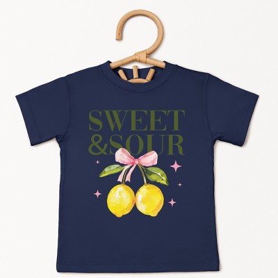 The Juniper Shop Sweet & Sour Lemon Toddler Short Sleeve Tee