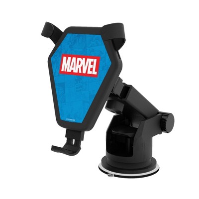 Keyscaper Marvel Comics Logo 10-Watt Wireless Car Charger
