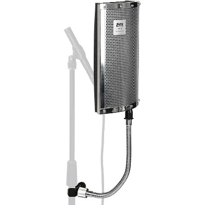 LyxPro VRI-40 Microphone Sound Isolation Shield, Mic Foam Shield with Gooseneck, Stand Mountable