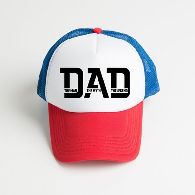 Simply Sage Market Dad The Legend Adult Foam Trucker Hat