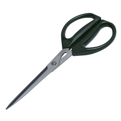 Joyce Chen Deluxe Unlimited Kitchen Scissors, 8" with Dark Olive Handles