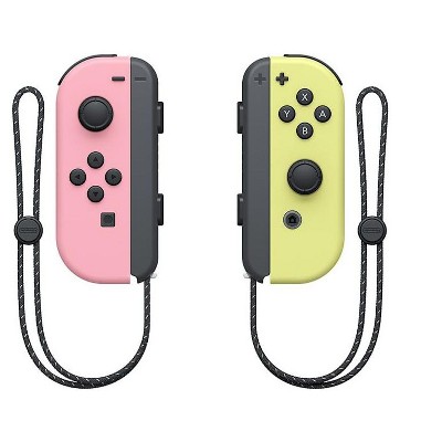Nintendo Switch Joy-Con Complete Set Left/Right Pastel Pink & Pastel Yellow Manufacturer Refurbished