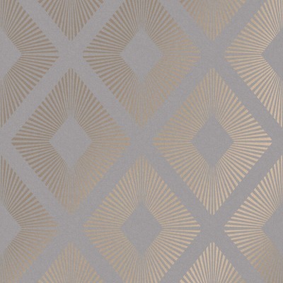 NEXT Deco Triangle Grey Wallpaper