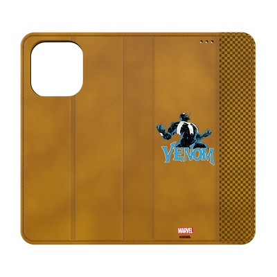 Keyscaper Marvel Spider-Man Badge Folio Cell Phone Case for Apple iPhone