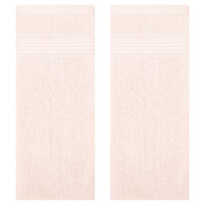 REGALWOVEN Bath Hotel Spa Solid Striped Cotton Soft Absorbent Hand Towels 13" x 29"