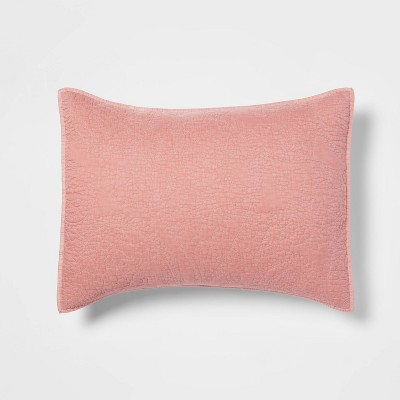 Garment Washed Paisley Stitch Quilt Sham - Threshold™