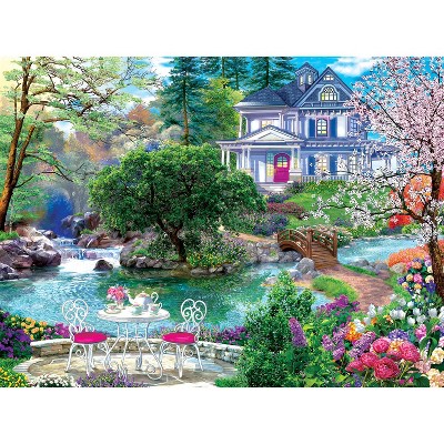 Sunsout Waterside Tea 1000 pc Jigsaw Puzzle 70633