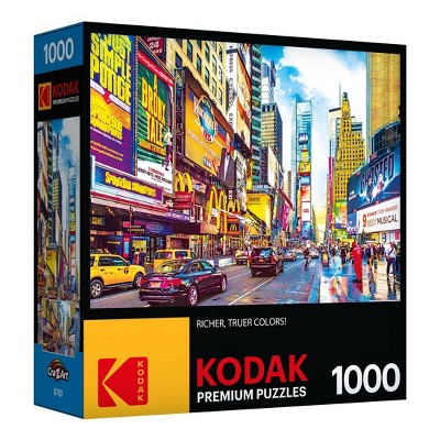 RoseArt Kodak Premium Times Square & 7th Avenue, Manhattan, NY Jigsaw Puzzle - 1000pc