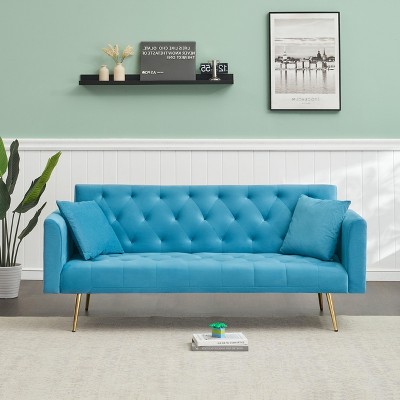 Mocamel 71-Inch Versatile Love Seat Sofa: Retro American Style for Compact Living Rooms, Bedrooms & Offices