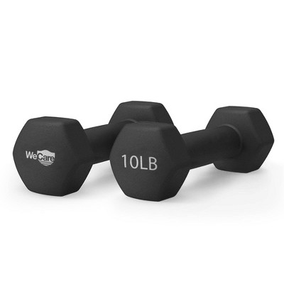 WECARE Neoprene Dumbells 2pc