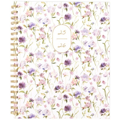 Leah Bisch for Cambridge 2025-2026 Weekly/Monthly Planner 3/4"x 9-3/8"x11" Pettie Floral