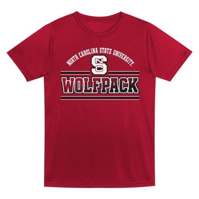 NCAA NC State Wolfpack Boys' Short Sleeve Poly T-Shirt