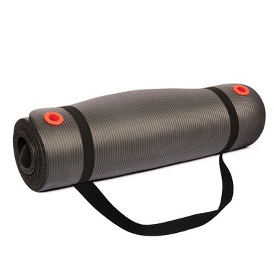 BodySport Personal Exercise Mat, Exercise Equipment for Yoga, Pilates, and Fitness Routines