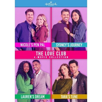 Hallmark 4-Movie Collection: (The Love Club: Nicole's Pen Pal) (DVD)(2023)