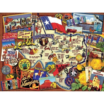 Sunsout Texas: The Lone Star State 500 pc Jigsaw Puzzle 70024