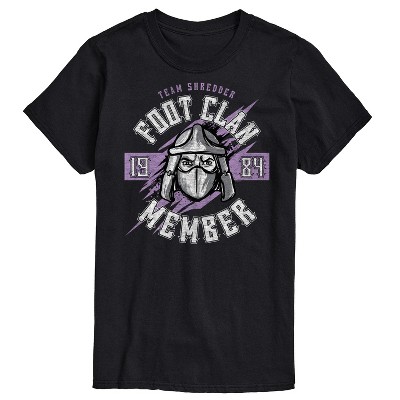 Men's - Teenage Mutant Ninja Turtles - Foot Clan Member Short Sleeve Graphic T-Shirt