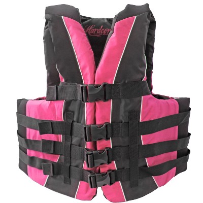Hardcore Water Sports Premium Neo/Poly Life Jacket | USCG Approved Type III Life Vest for Waterskiing, Boating, Wakeboarding