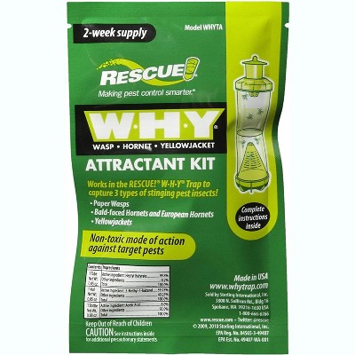 Rescue WHYTA-DB16 Why Trap Refill Attractant