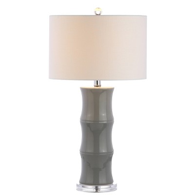 26.5" Ceramic Tiki Table Lamp (Includes Energy Efficient Light Bulb) - JONATHAN Y