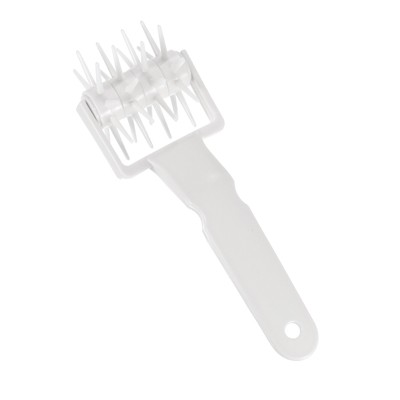 Unique Bargains Plastic Durable with Spikes Cookie Pizza Dough Docker Rollers