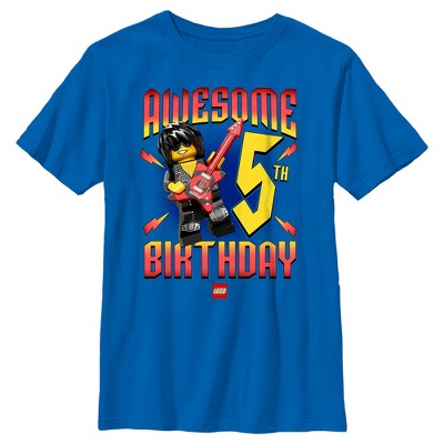 Boy's LEGO® Awesome Rock Star Birthday 5 T-Shirt